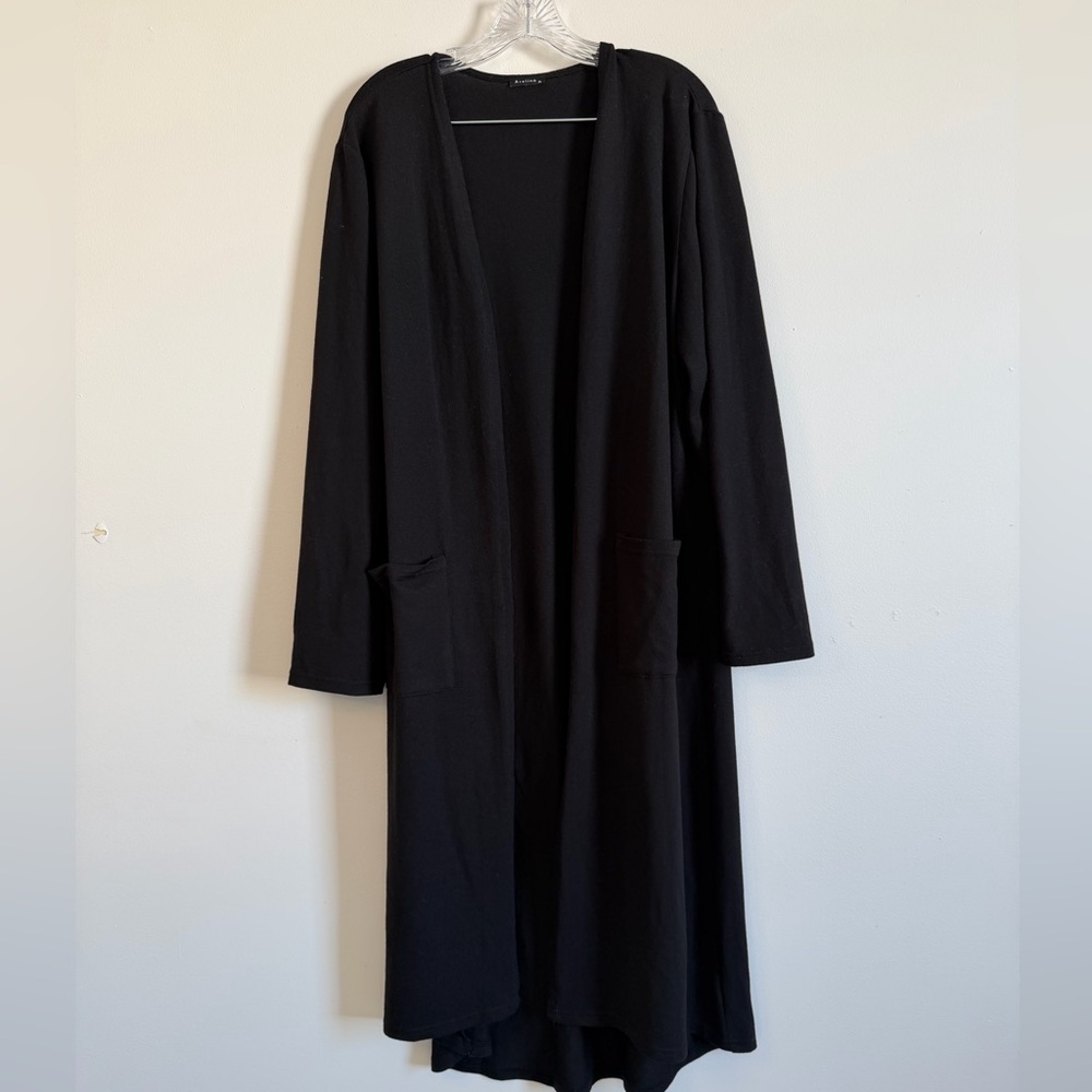 Elegant Black Women's Cardigan